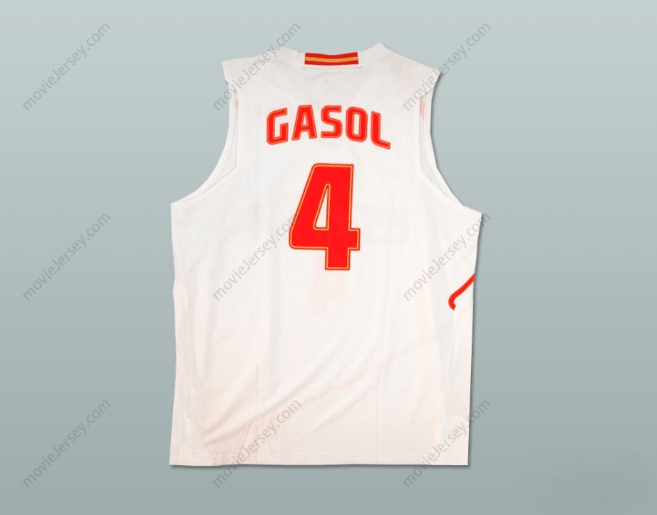 CUSTOM ANY Name Number PAU GASOL ESPANA BASKETBALL JERSEY ANY PLAYER OR NUMBER Top Stitched S-6XL