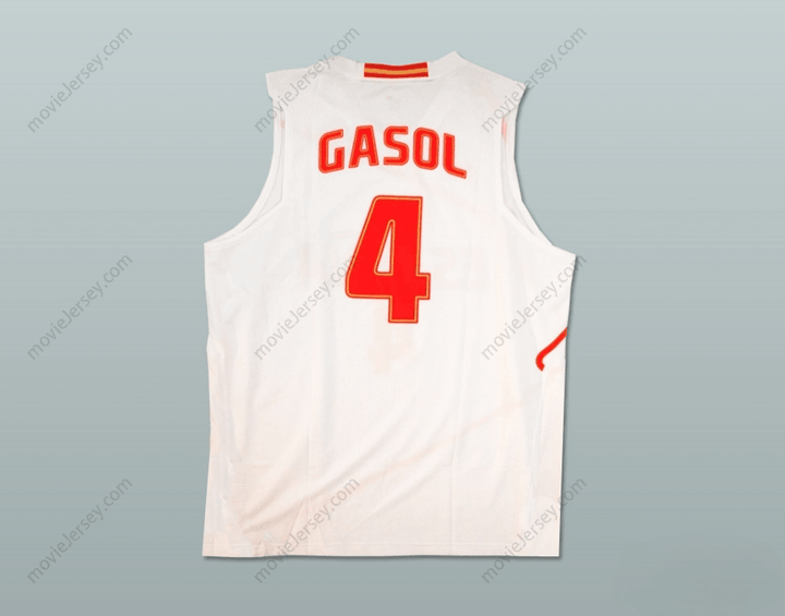 CUSTOM ANY Name Number PAU GASOL ESPANA BASKETBALL JERSEY ANY PLAYER OR NUMBER Top Stitched S-6XL