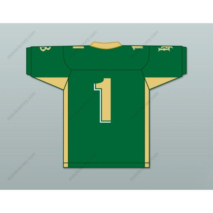CUSTOM ANY Name Number DESEAN JACKSON 1 LONG BEACH POLYTECHNIC HIGH SCHOOL JACKRABBITS Football Jersey Top Stitched S-6XL