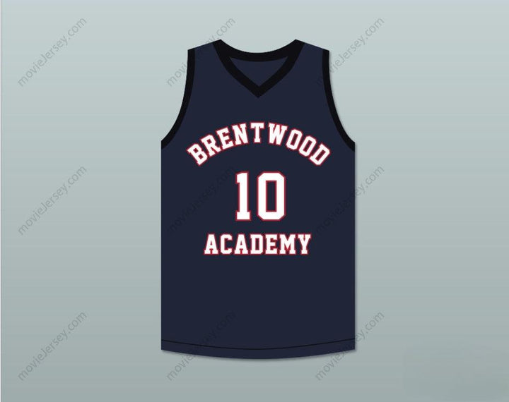 CUSTOM ANY Name Number DARIUS GARLAND 10  ACADEMY  NAVY BLUE BASKETBALL JERSEY 2 Top Stitched S-6XL