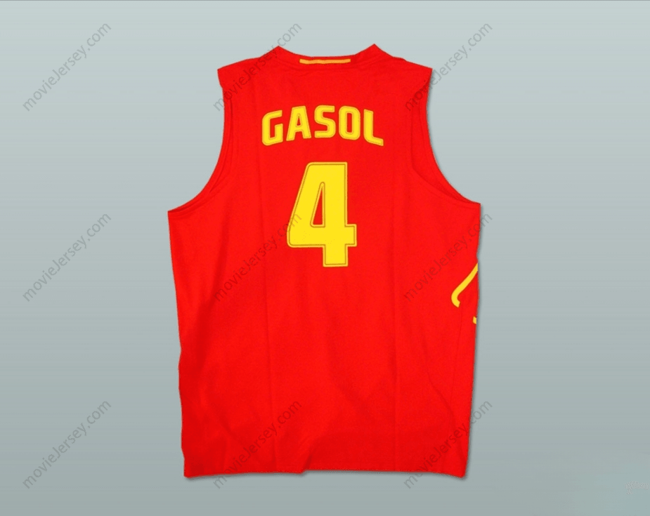 CUSTOM ANY Name Number PAU GASOL ESPANA BASKETBALL JERSEY ANY PLAYER OR NUMBER Top Stitched S-6XL