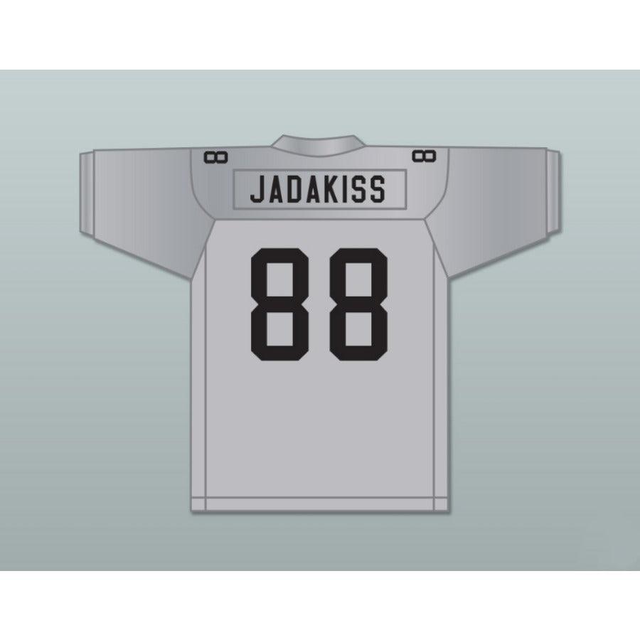 CUSTOM ANY Name Number JADAKISS ROUGH RYDERS 88 SILVER Football Jersey Top Stitched S-6XL