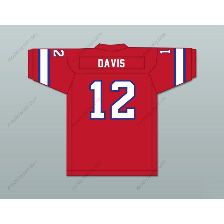 CUSTOM ANY Name Number 1974 WFL BOB DAVIS 12 FLORIDA BLAZERS ROAD Football Jersey Top Stitched S-6XL