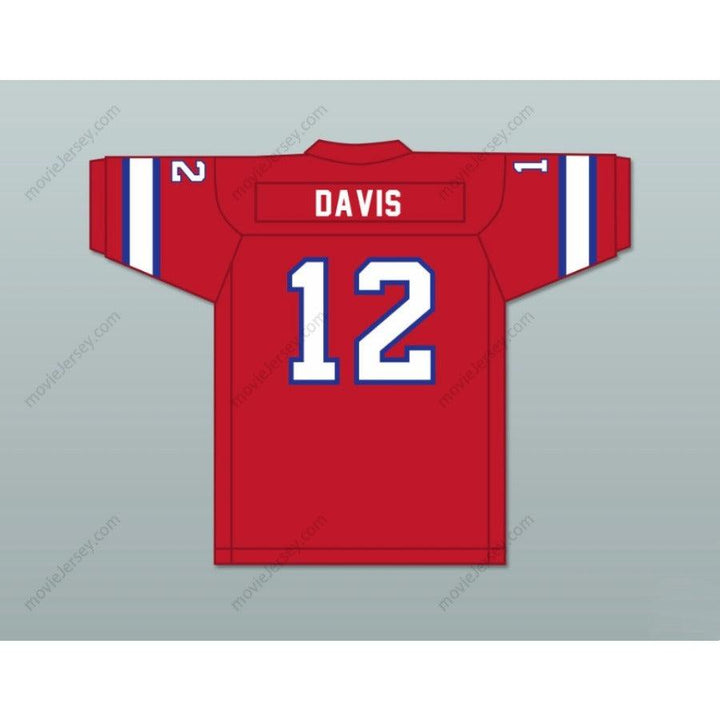 CUSTOM ANY Name Number 1974 WFL BOB DAVIS 12 FLORIDA BLAZERS ROAD Football Jersey Top Stitched S-6XL