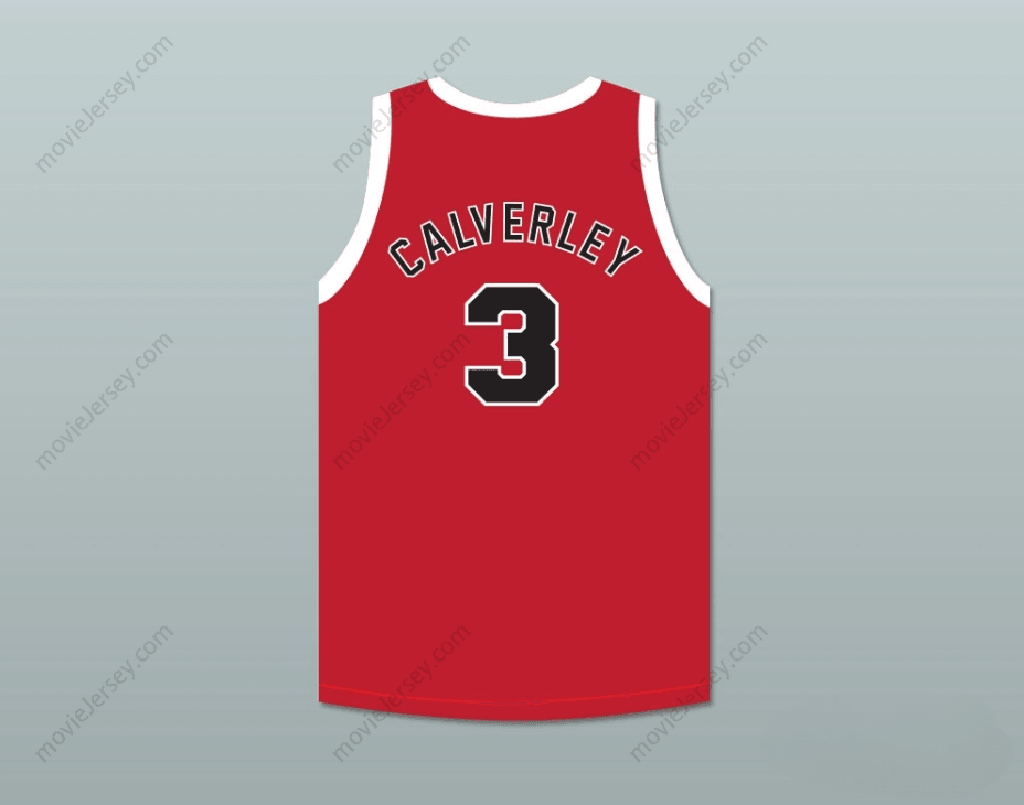 CUSTOM ANY Name Number ERNIE CALVERLEY 3 PROVIDENCE STEAMROLLERS RED BASKETBALL JERSEY WITH PATCH Top Stitched S-6XL