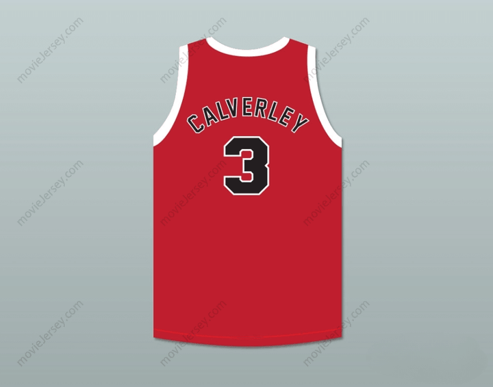 CUSTOM ANY Name Number ERNIE CALVERLEY 3 PROVIDENCE STEAMROLLERS RED BASKETBALL JERSEY WITH PATCH Top Stitched S-6XL