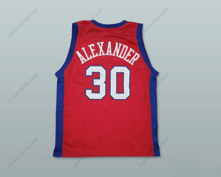 CUSTOM ANY Name Number FLEX ALEXANDER 30 PRO CAREER BASKETBALL JERSEY ONE ON ONE Top Stitched S-6XL