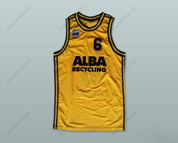 CUSTOM ANY Name Number KIWANE GARRIS 6 ALBA BERLIN BASKETBALL JERSEY Top Stitched S-6XL