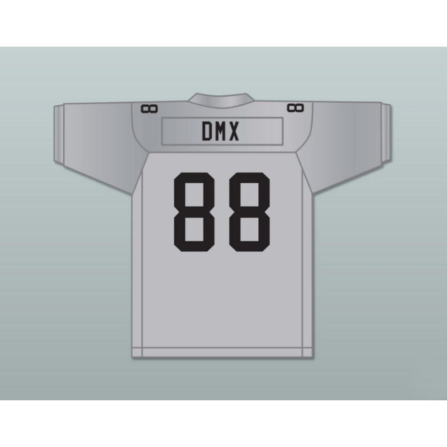 CUSTOM ANY Name Number DMX ROUGH RYDERS 88 SILVER Football Jersey Top Stitched S-6XL
