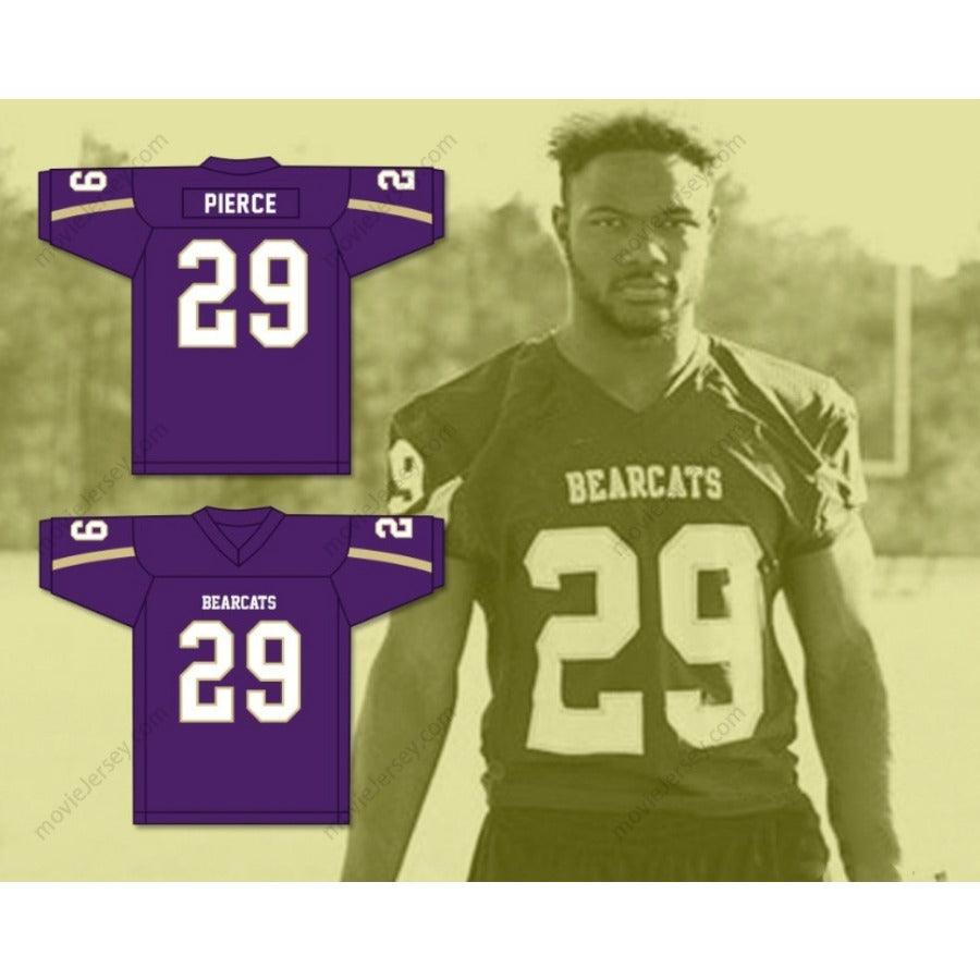CUSTOM ANY Name Number DAMEON PIERCE 29 BAINBRIDGE HIGH SCHOOL BEARCATS Football Jersey Top Stitched S-6XL