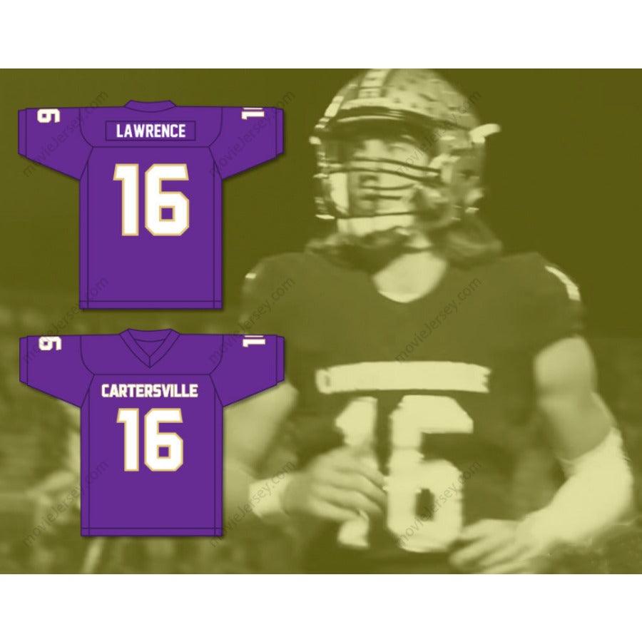CUSTOM HURRICANES TREVOR LAWRENCE 16 HIGH SCHOOL FOOTBALL JERSEY S-6XL