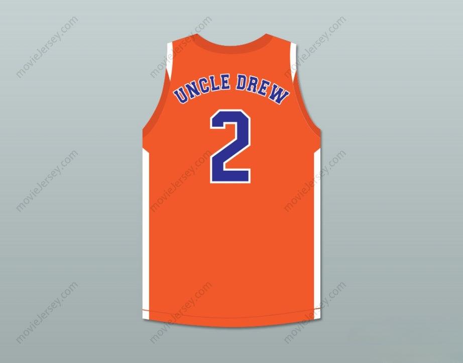 CUSTOM ANY Name Number UNCLE DREW 2 HARLEM BUCKETS BASKETBALL JERSEY UNCLE DREW Top Stitched S-6XL