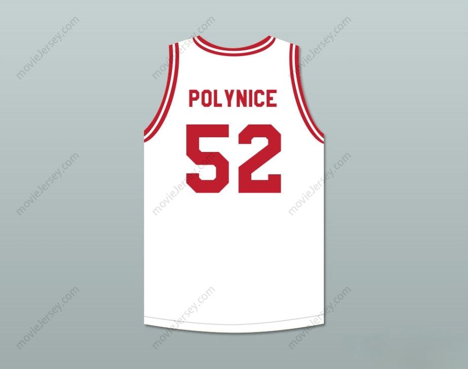 CUSTOM ANY Name Number OLDEN POLYNICE 52 PUSH EXCEL PRO BASKETBALL CLASSIC WHITE BASKETBALL JERSEY 1988 CHARITY EVENT Top Stitched S-6XL