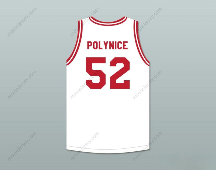 CUSTOM ANY Name Number OLDEN POLYNICE 52 PUSH EXCEL PRO BASKETBALL CLASSIC WHITE BASKETBALL JERSEY 1988 CHARITY EVENT Top Stitched S-6XL