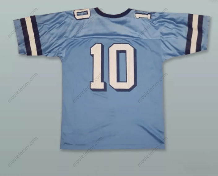 CUSTOM ANY Name Number NORTH CAROLINA TAR HEELS 10 FOOTBALL JERSEY  Stitched S-6XL