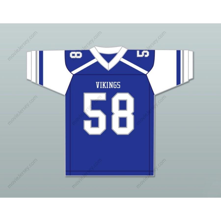 CUSTOM ANY Name VIKINGS JOSH MYERS 58  HIGH SCHOOL Football Jersey Stitched S-6XL