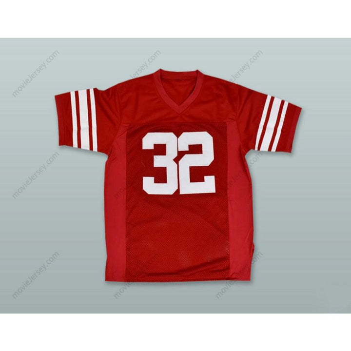 CUSTOM ANY Name Number FRANCO HARRIS 32 RANCOCAS VALLEY REGIONAL HIGH SCHOOL RED DEVILS Football Jersey Top Stitched S-6XL
