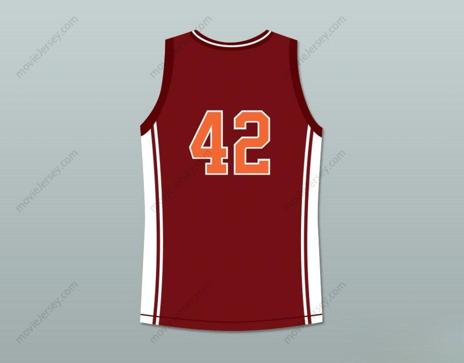 CUSTOM ANY Name Number KENYON STONE 42 RICHMOND OILERS HOME BASKETBALL JERSEY COACH CARTER Top Stitched S-6XL
