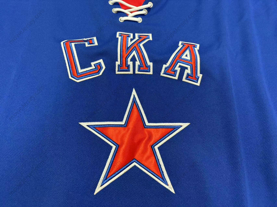 Custom Any Name Number RUSSIA SKA ST. PETERSBURG KHL HOCKEY JERSEY Stitched, Top Stitched S-6XL