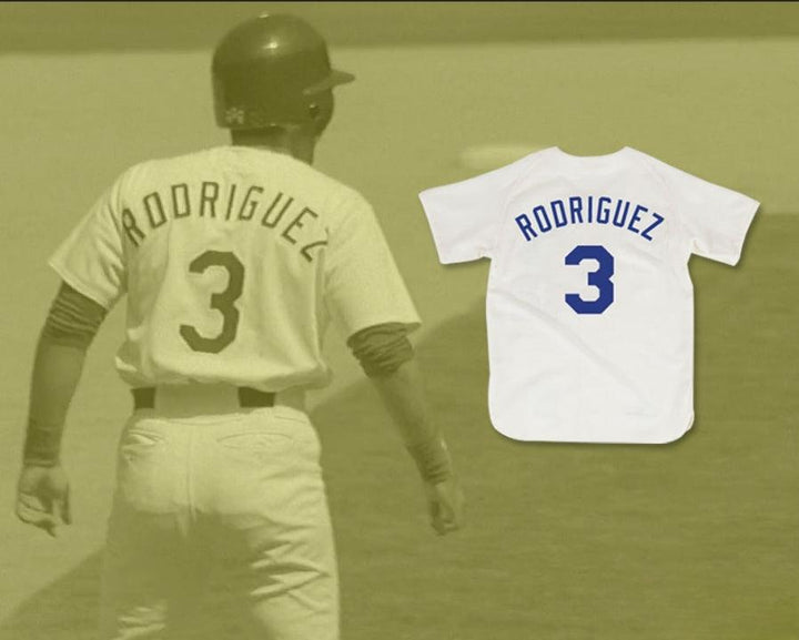 Custom Any Name Number BENNY 'THE JET' RODRIGUEZ 3 PRO CAREER BASEBALL JERSEY THE SANDLOT Top Stitched S-6XL