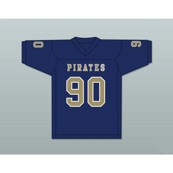 CUSTOM ANY Name Number DANTRELL BARKLEY 90 INDEPENDENCE COMMUNITY COLLEGE PIRATES Football Jersey Top Stitched S-6XL