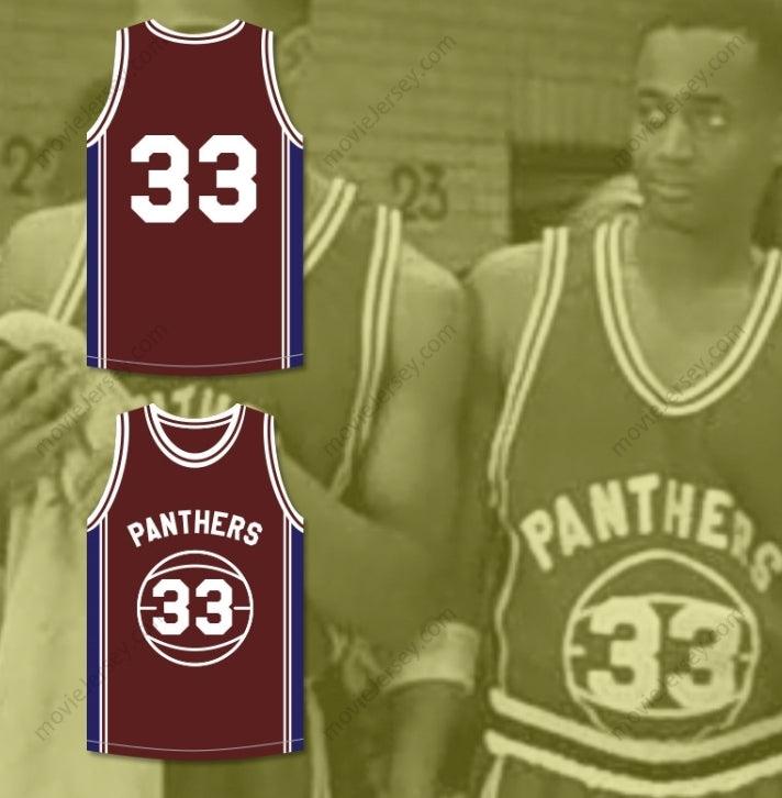 CUSTOM ANY Name Number SHAWN MICHAEL HOWARD BOBBY 33 PANTHERS HIGH SCHOOL BASKETBALL JERSEY ABOVE THE RIM Top Stitched S-6XL