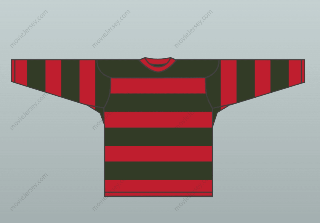 Custom Any Name Number Freddy Krueger 84 Hockey Jersey Top Stitched S-6XL