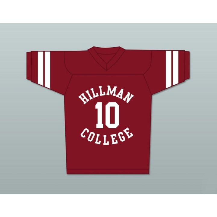 CUSTOM ANY Name Number RONALD RON JOHNSON 10 HILLMAN COLLEGE Top Stitched S-6XL