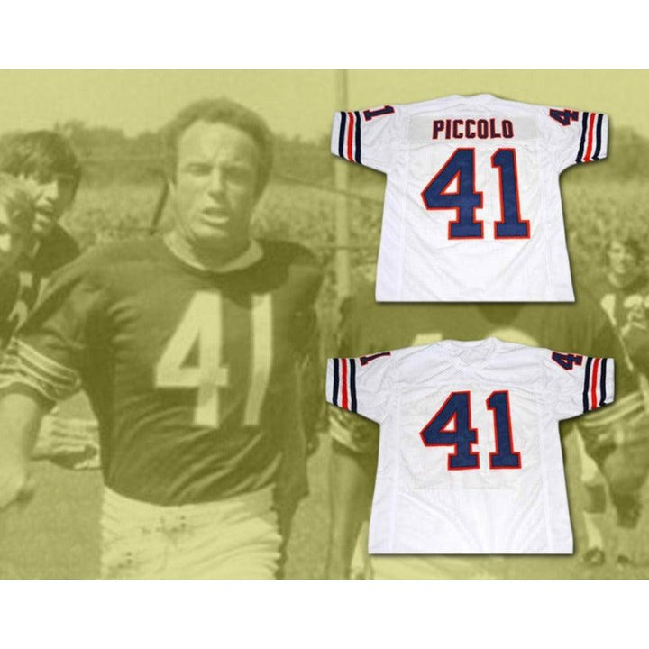 CUSTOM ANY Name Number BRIAN'S SONG MOVIE BRIAN PICCOLO 41 CHICAGO Football Jersey Top Stitched S-6XL