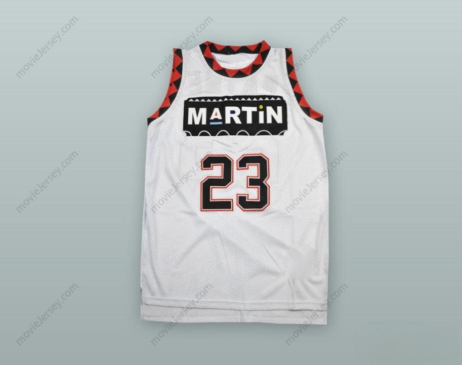 CUSTOM ANY Name Number MARTIN PAYNE 23 WHITE BASKETBALL JERSEY Top Stitched S-6XL