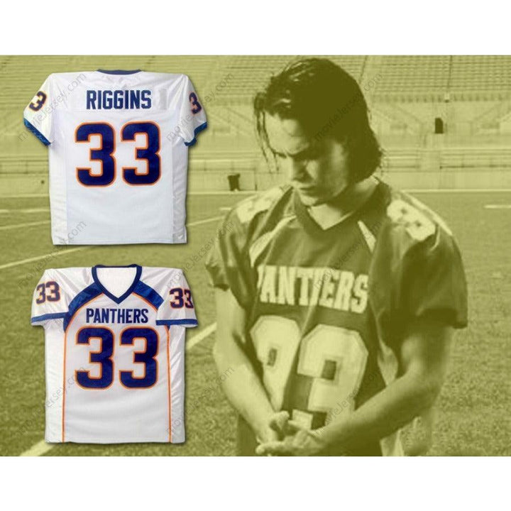CUSTOM ANY Name Number FRIDAY NIGHT LIGHTS TIM RIGGINS 33 DILLON PANTHERS HIGH SCHOOL Football Jersey Top Stitched S-6XL