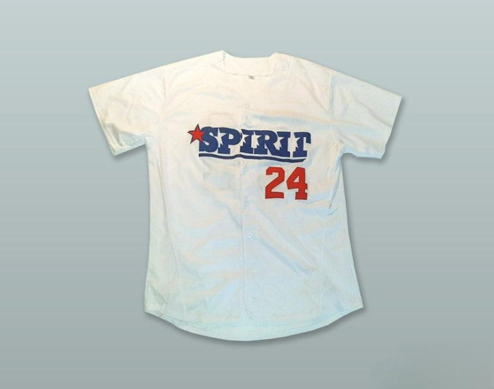 Custom Any Name Number KEN GRIFFEY JR 24 SPIRIT WHITE BASEBALL JERSEY Top Stitched S-6XL