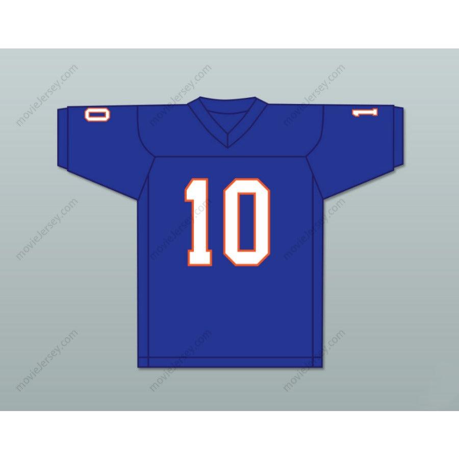 CUSTOM ANY Name Number MAC JONES 10 THE BOLLES SCHOOL BULLDOGS Top Stitched S-6XL