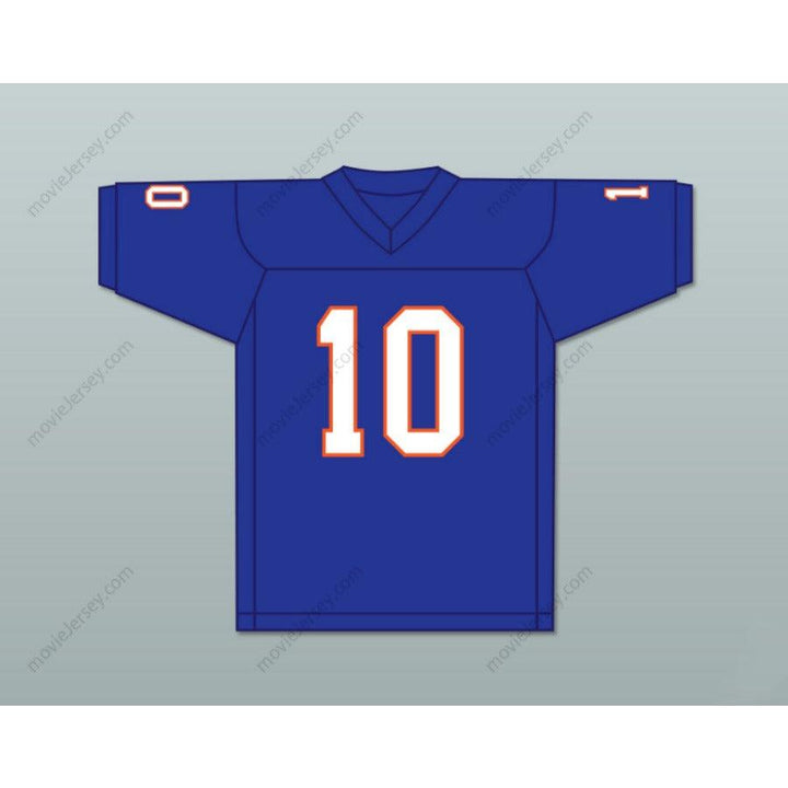 CUSTOM ANY Name Number MAC JONES 10 THE BOLLES SCHOOL BULLDOGS Top Stitched S-6XL