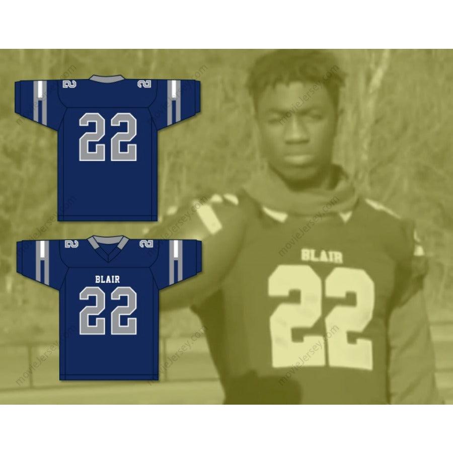 CUSTOM ANY Name Number JAYSON OWEH 22 BLAIR ACADEMY BUCCANEERS Football Jersey Top Stitched S-6XL