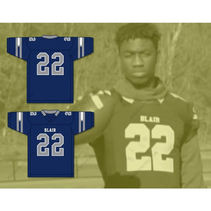 CUSTOM ANY Name Number JAYSON OWEH 22 BLAIR ACADEMY BUCCANEERS Football Jersey Top Stitched S-6XL
