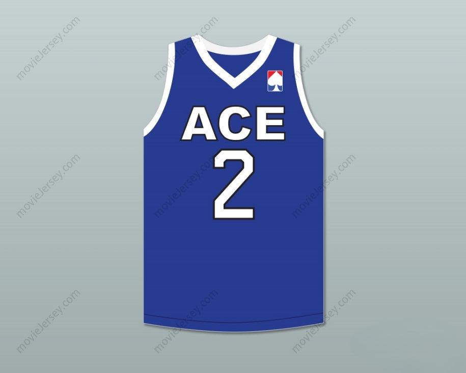 CUSTOM ANY Name Number BDOT 2 ACE FAMILY CHARITY BLUE BASKETBALL JERSEY Top Stitched S-6XL