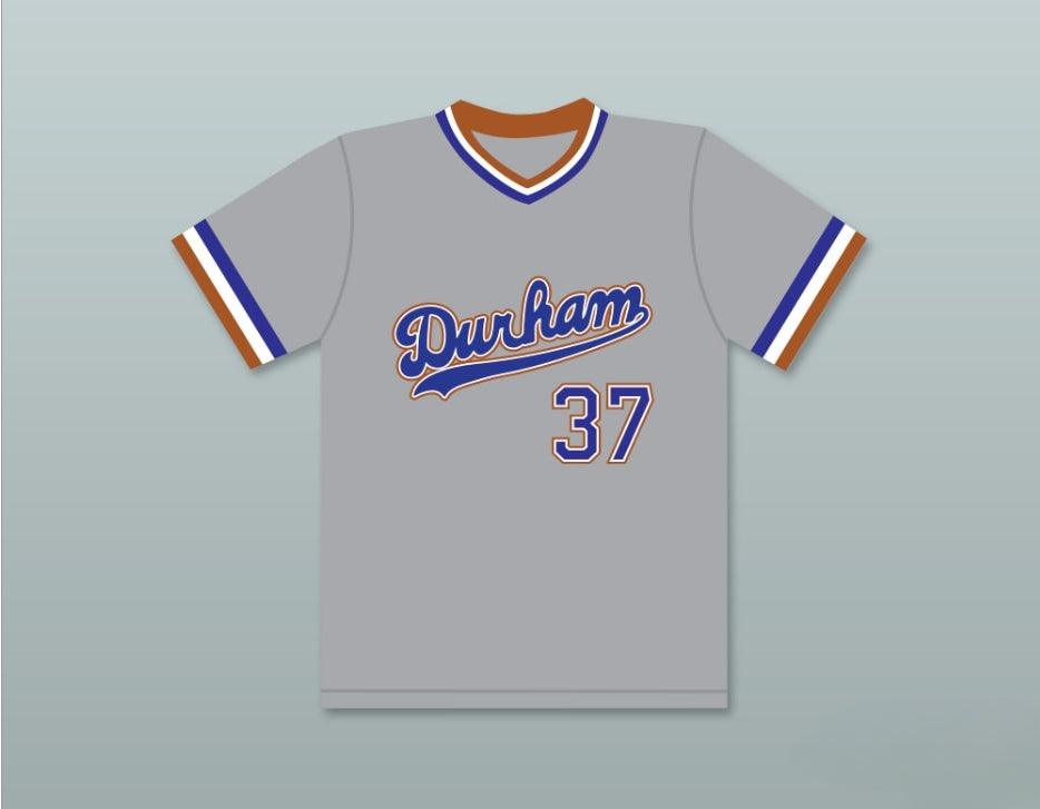 Custom Any Name Number EBBY CALVIN LALOOSH 37  GRAY BASEBALL JERSEY 2 Top Stitched S-6XL