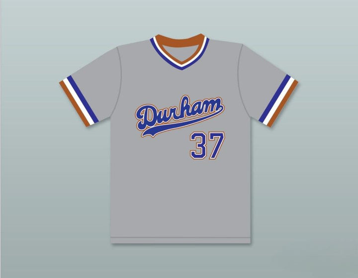 Custom Any Name Number EBBY CALVIN LALOOSH 37  GRAY BASEBALL JERSEY 2 Top Stitched S-6XL