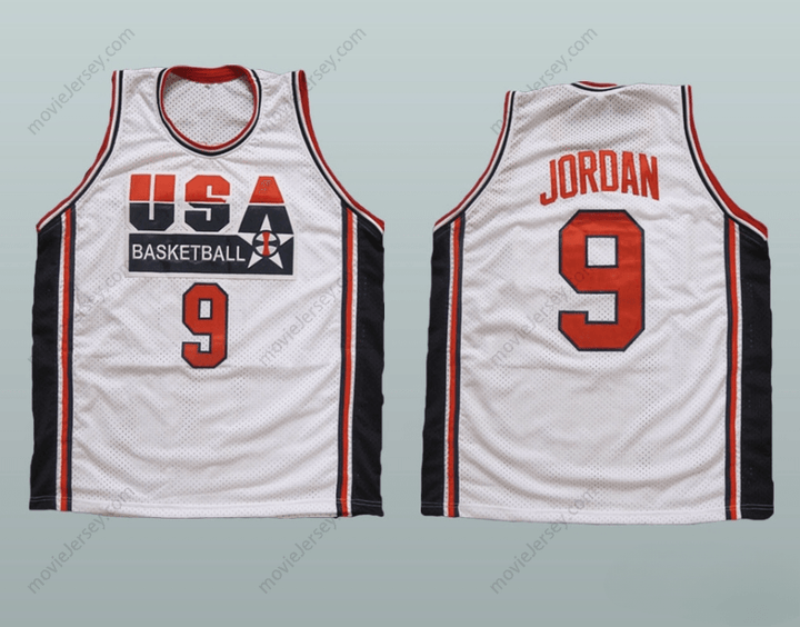 CUSTOM ANY Name Number MICHAEL 9 USA BASKETBALL JERSEY Top Stitched S-6XL
