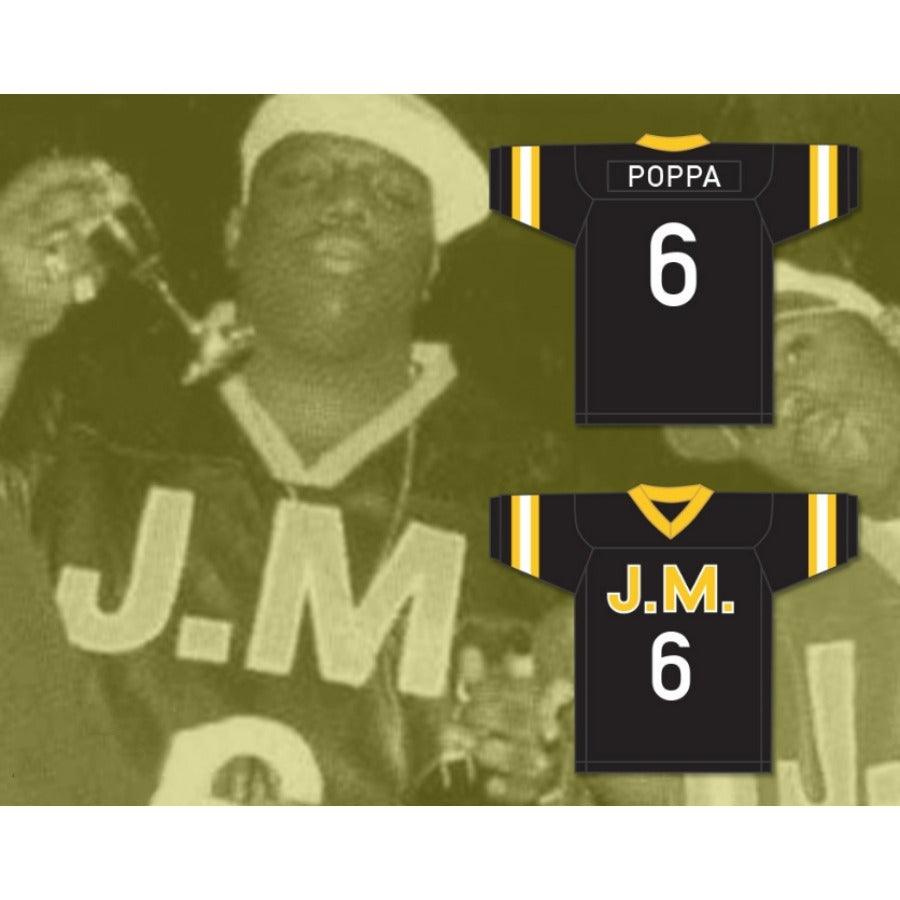 CUSTOM ANY Name Number BIGGIE SMALLS POPPA 6 JUNIOR M.A.F.I.A. Football Jersey Top Stitched S-6XL