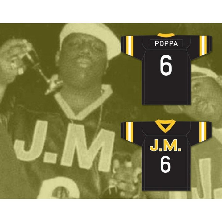 CUSTOM ANY Name Number BIGGIE SMALLS POPPA 6 JUNIOR M.A.F.I.A. Football Jersey Top Stitched S-6XL