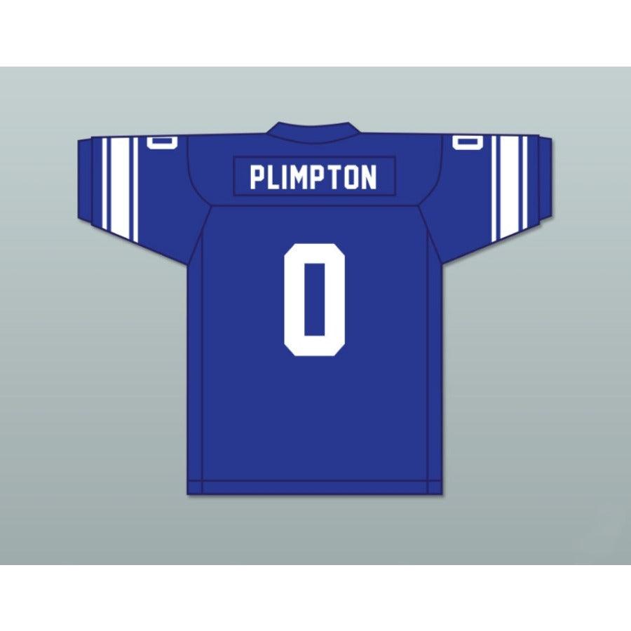 CUSTOM ANY Name Number PAPER LION GEORGE PLIMPTON 0 DETROIT Football Jersey Top Stitched S-6XL