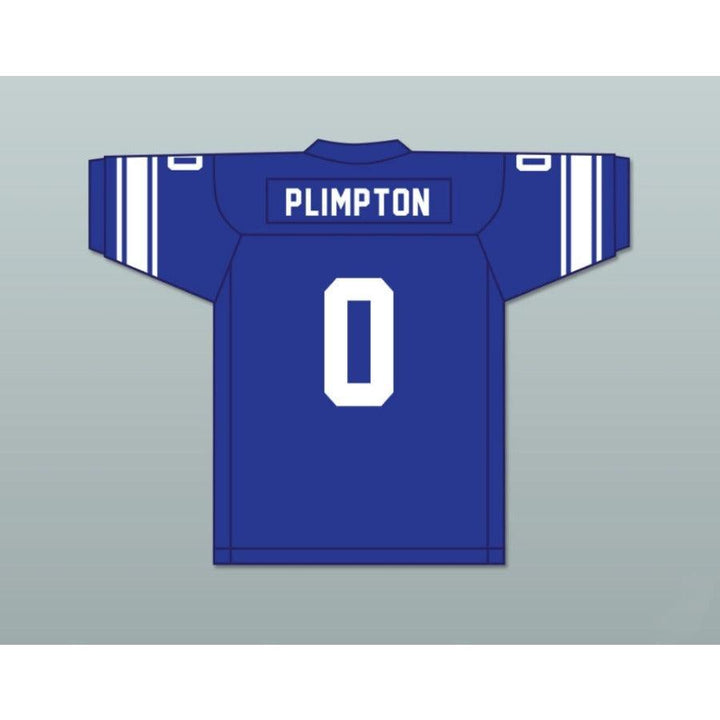 CUSTOM ANY Name Number PAPER LION GEORGE PLIMPTON 0 DETROIT Football Jersey Top Stitched S-6XL