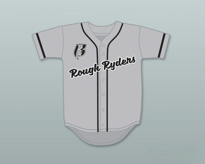 Custom Any Name Number DMX 84 ROUGH RYDERS GRAY BASEBALL JERSEY Top Stitched S-6XL