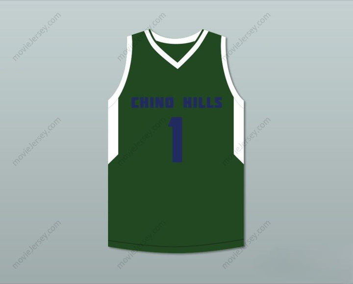 CUSTOM ANY Name Number LAMELO BALL 1   HUSKIES GREEN BASKETBALL JERSEY Top Stitched S-6XL
