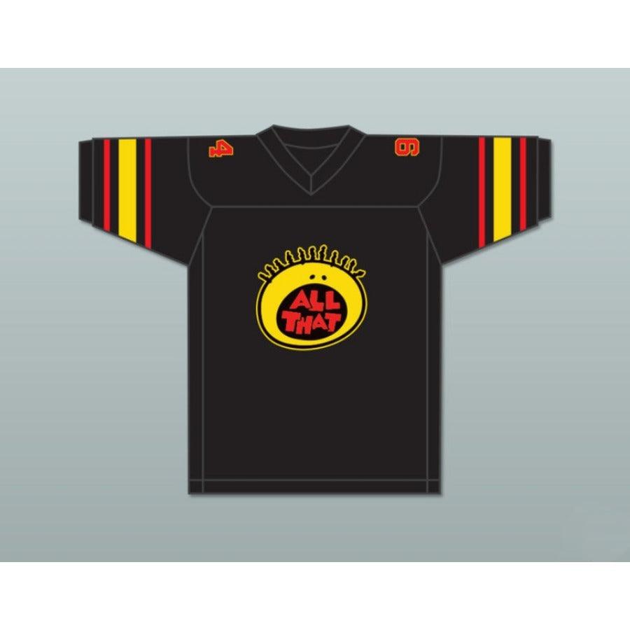 CUSTOM ANY Name Number KENAN THOMPSON 94 ALL THAT BLACK Football Jersey Top Stitched S-6XL