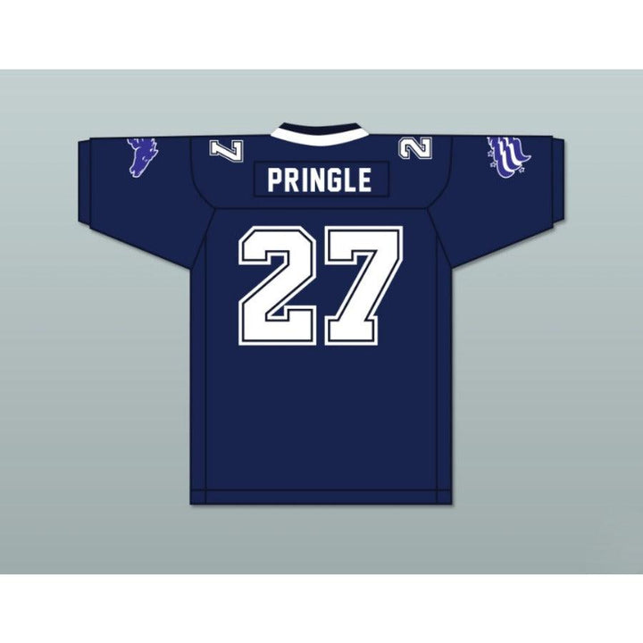 CUSTOM ANY Name Number CFL MIKE PRINGLE 27 BALTIMORE STALLIONS HOME Football Jersey Top Stitched S-6XL