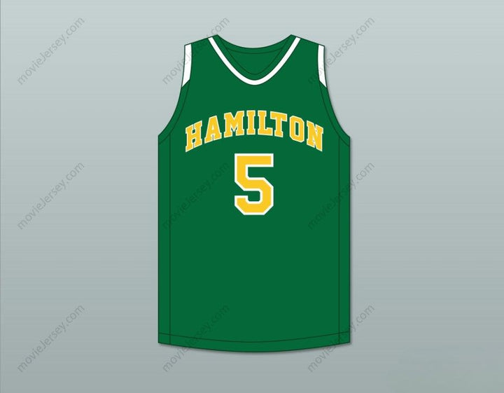 CUSTOM ANY Name Number KEVON LOONEY 5 ALEXANDER  HIGH SCHOOL WILDCATS GREEN BASKETBALL JERSEY 5 Top Stitched S-6XL
