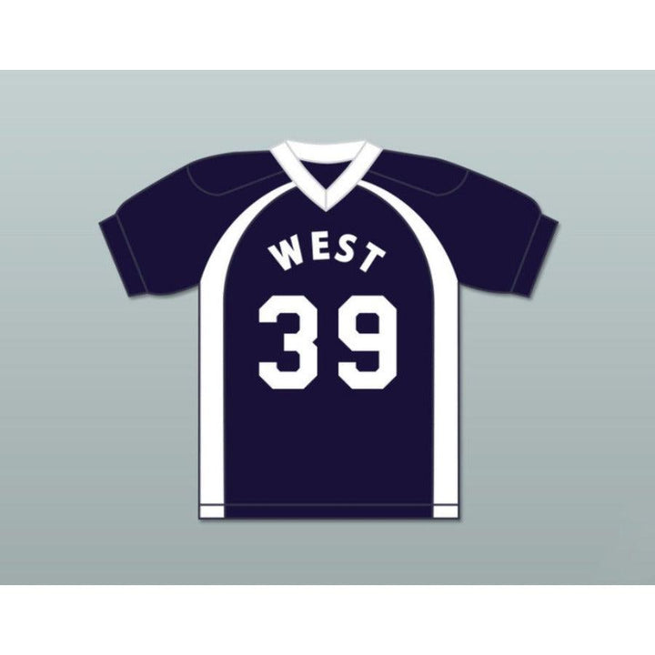CUSTOM ANY Name Number D'GLESTER HARDUNKICHUD 39 WEST FOOTBALL JERSEY KEY PEELE Top Stitched S-6XL